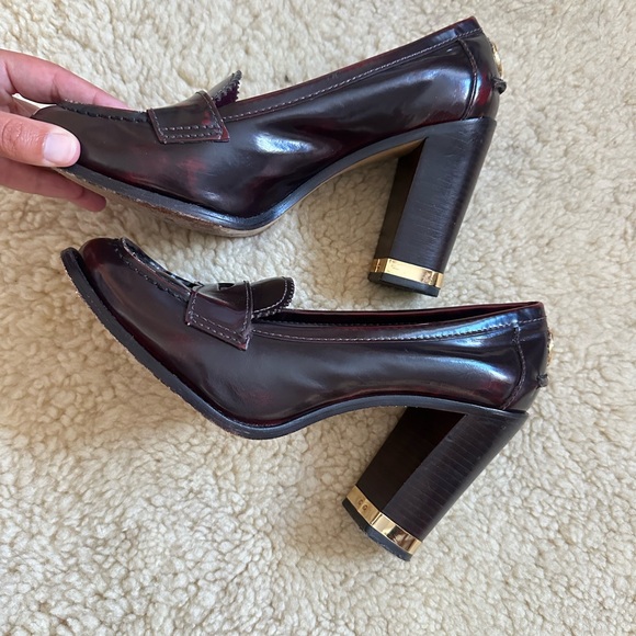 Tory Burch Dark Brown Loafers - Picture 4 of 10